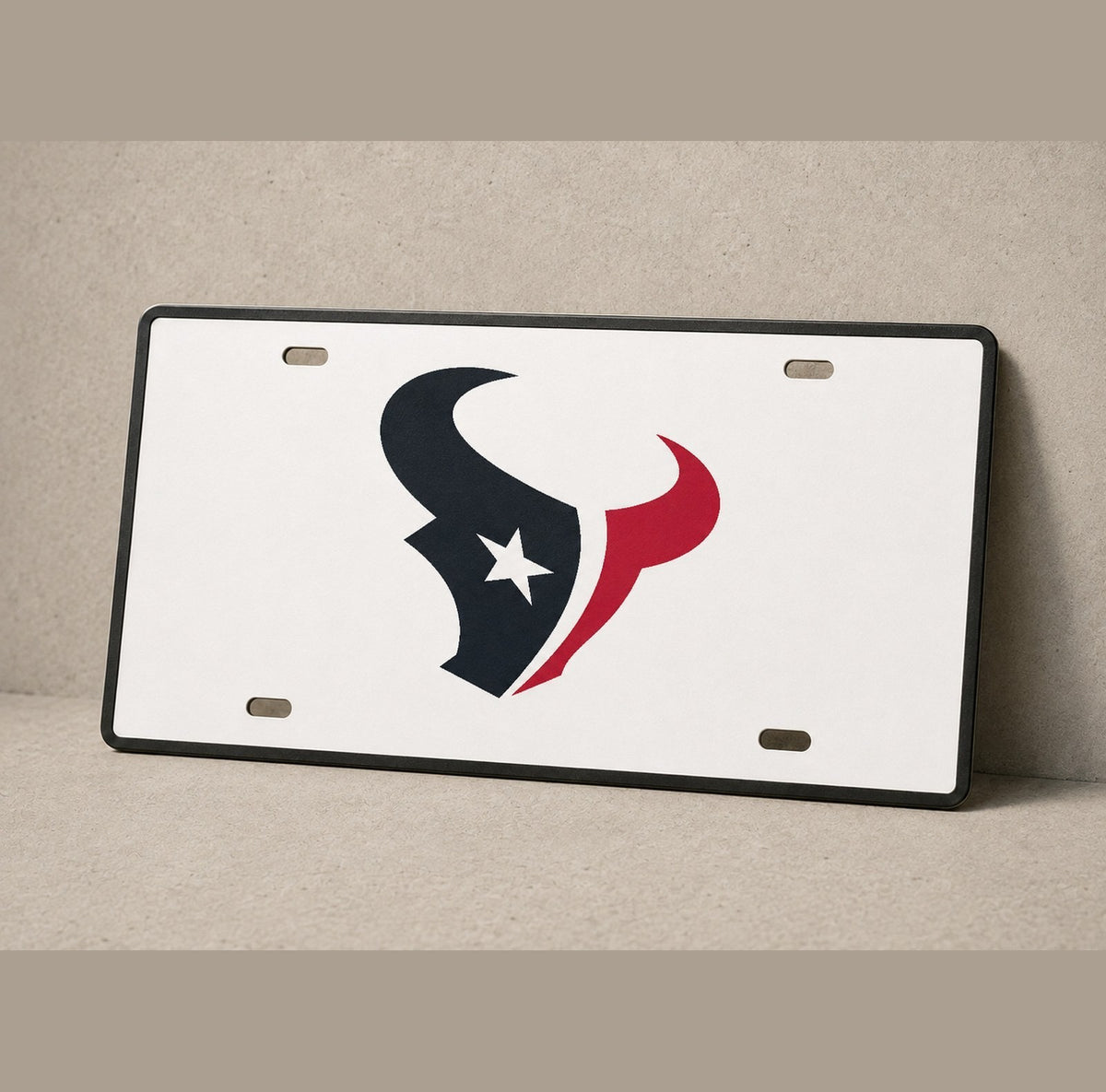 Houston Texans Football License Plate Car Tag 12x6 Front Novelty Vanity