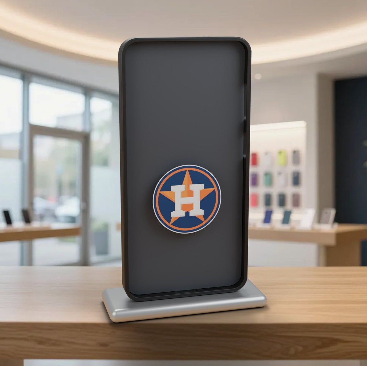 Houston Astros Phone Case for iPhone 17 Pro Max Samsung Galaxy S26 Cover Slim