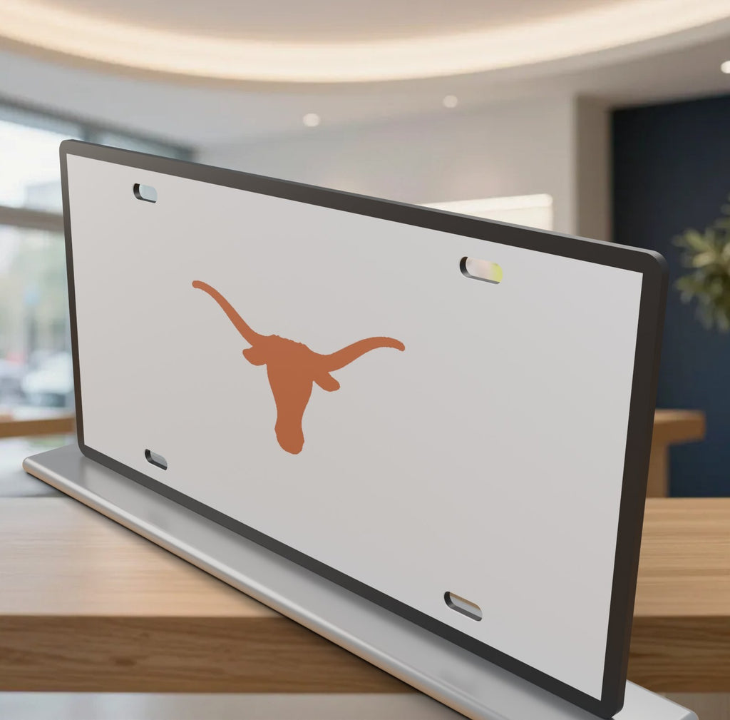 Texas Longhorns College Football License Plate Car Tag 12x6 Front Novelty Vanity