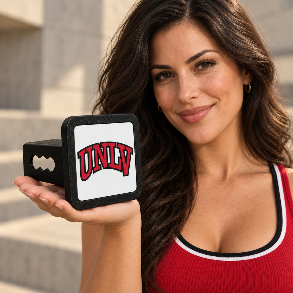 UNLV Rebels Trailer Hitch Cover 2 Inch Receiver