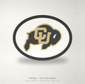 Colorado Buffaloes CU Buffs Oval Trailer Hitch Cover 2 Inch Receiver