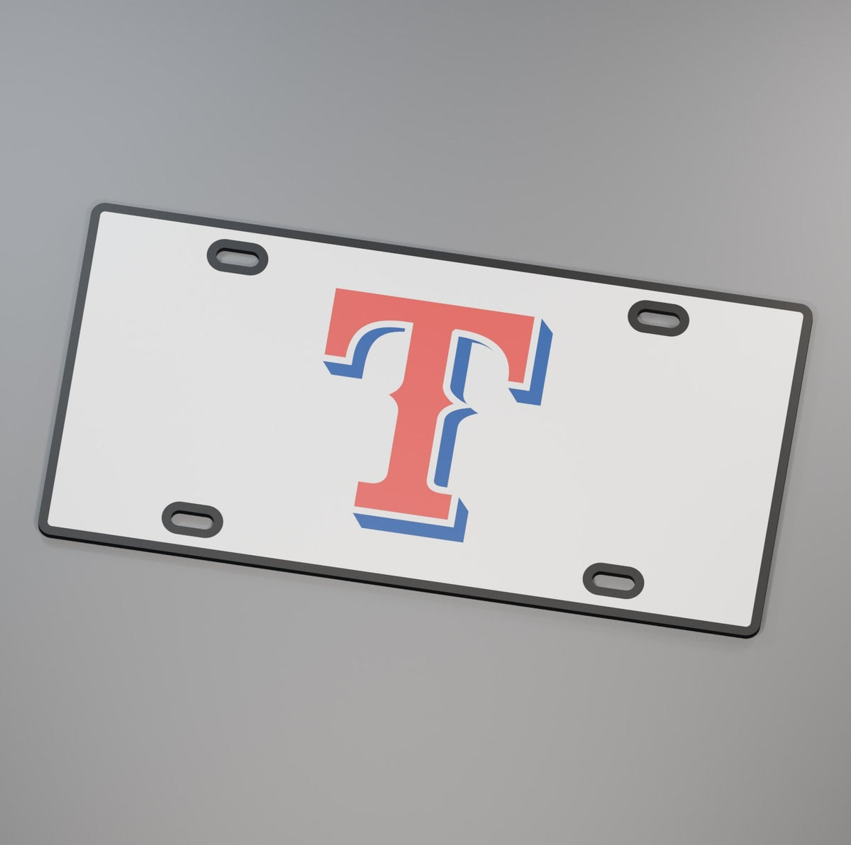Texas Rangers Baseball License Plate Car Tag 12x6 Front Novelty Vanity