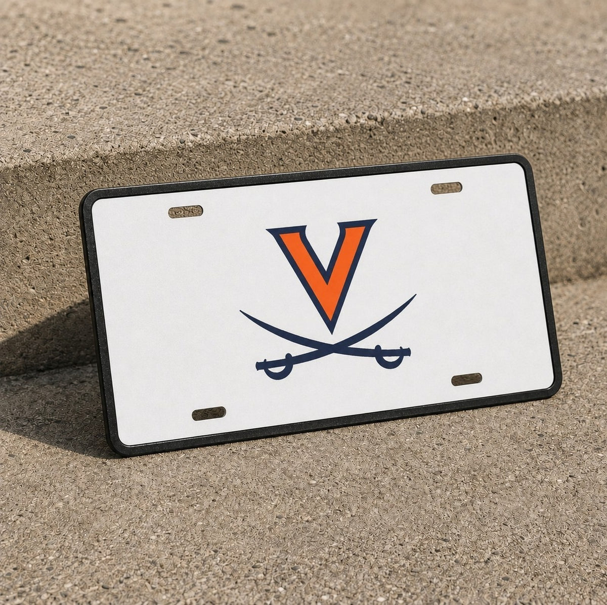 Virginia Cavaliers UVA License Plate Car Tag 12x6 Front