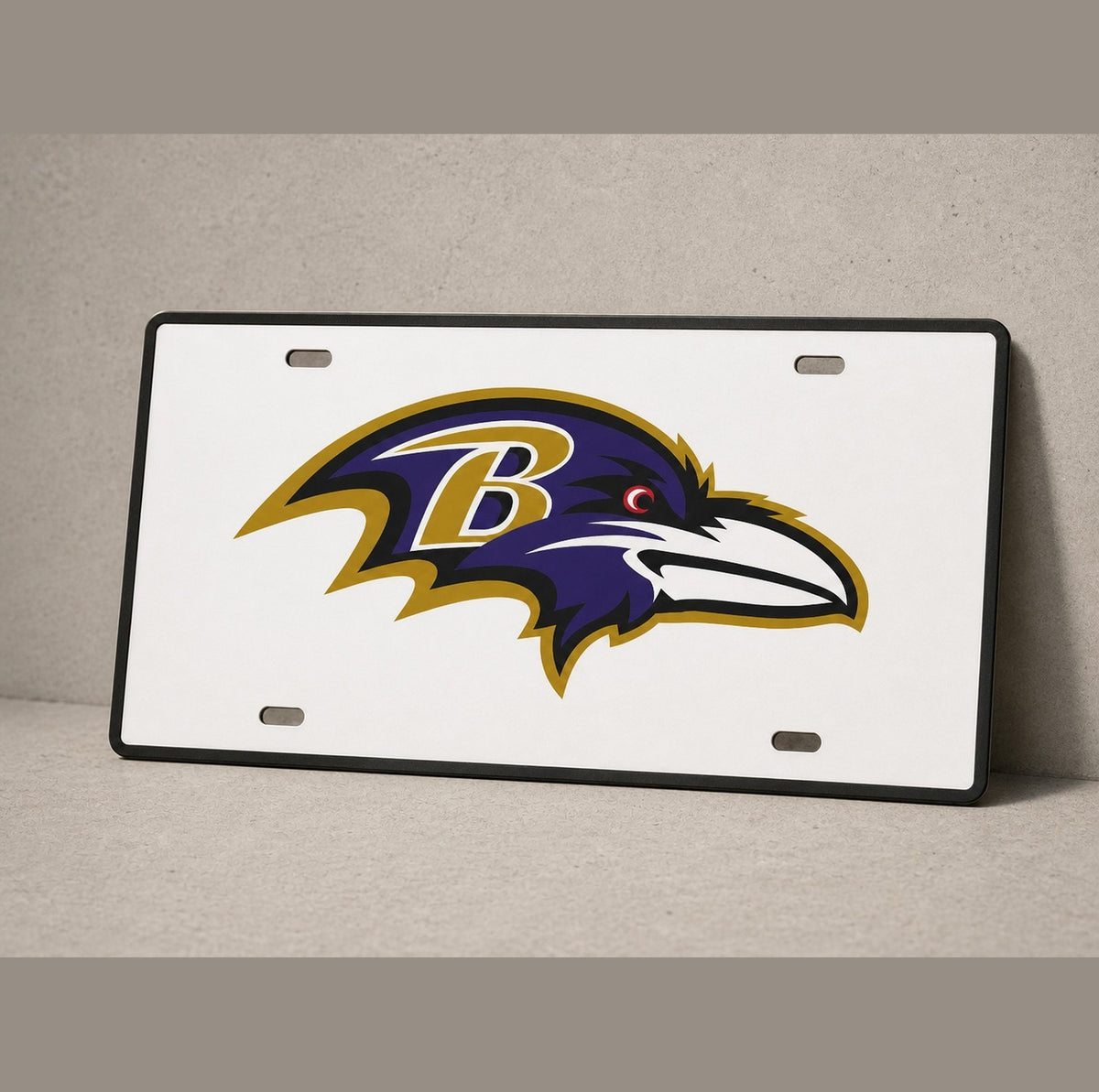 Baltimore Ravens Football License Plate Car Tag 12x6 Front Novelty Vanity