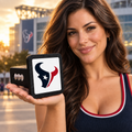 Houston Texans NFL Trailer Hitch Cover 2 Inch Receiver