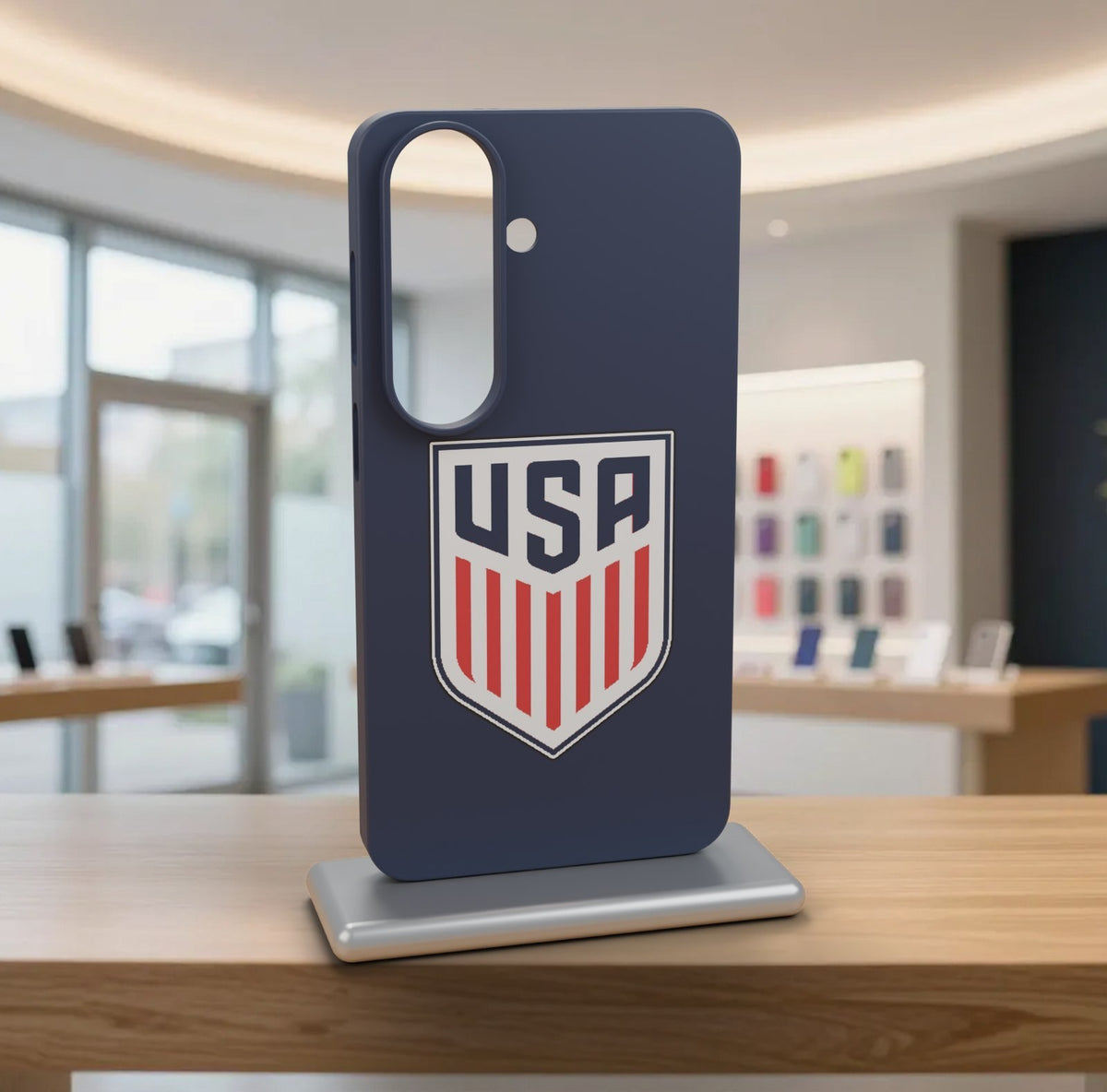 USA Soccer Phone Case for iPhone 17 Pro Max Samsung Galaxy S26 Cover Slim