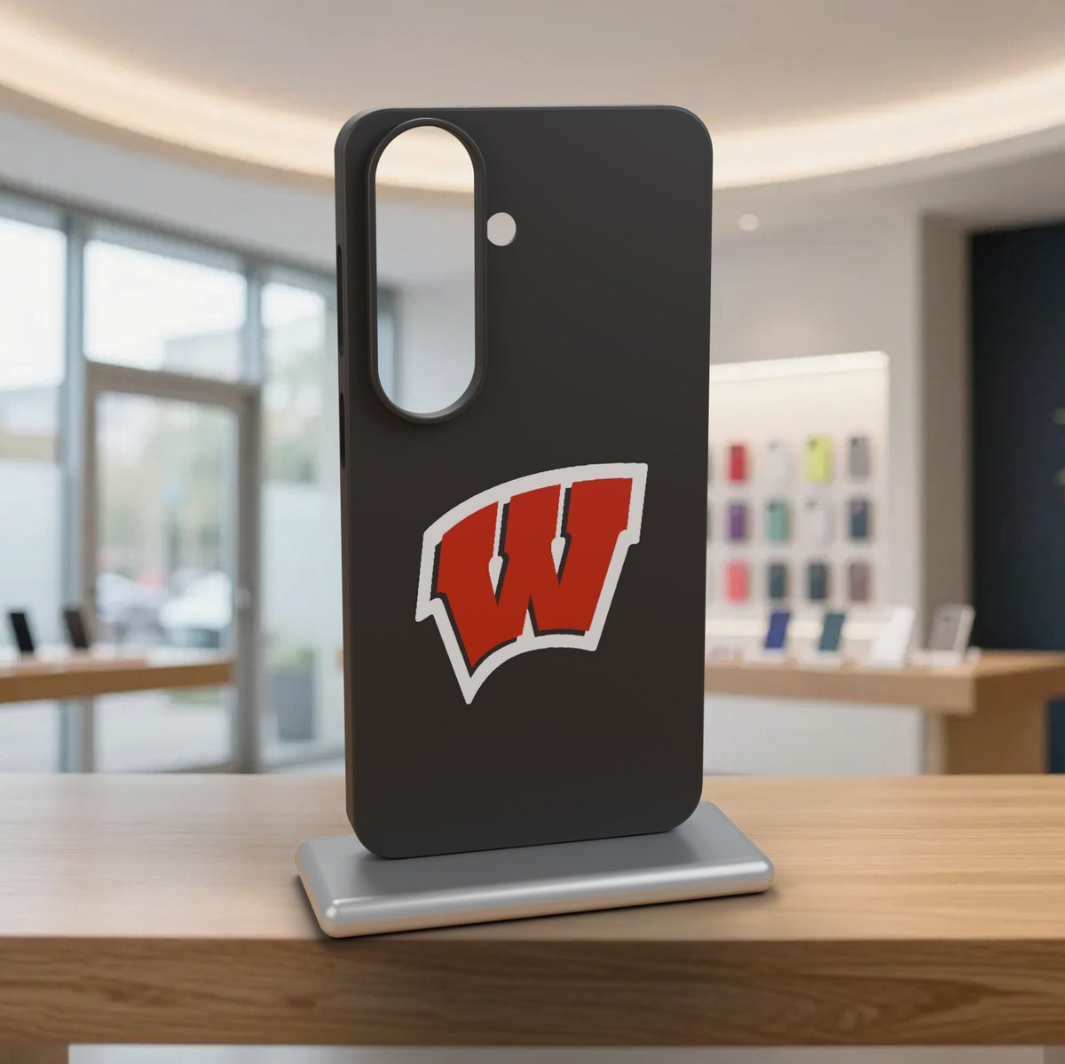 Wisconsin Badgers Phone Case Cover iPhone 17 Pro Max Samsung Galaxy S26 Slim