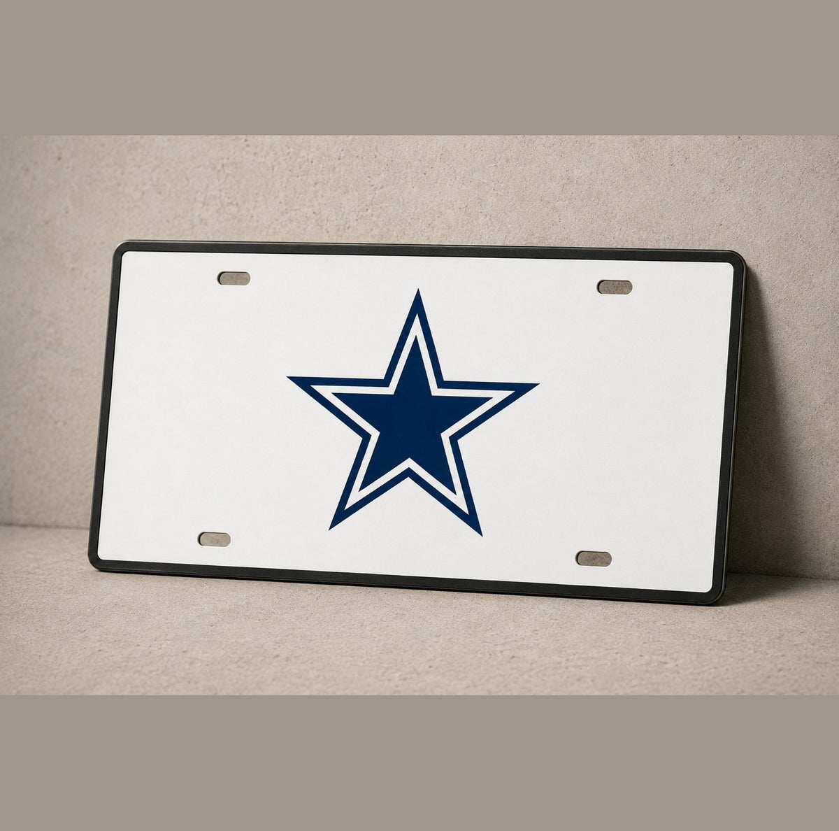 Dallas Cowboys Football License Plate Car Tag 12x6 Front Novelty Vanity