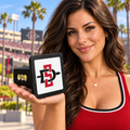 San Diego State Aztecs SDSU Trailer Hitch Cover 2 Inch Receiver