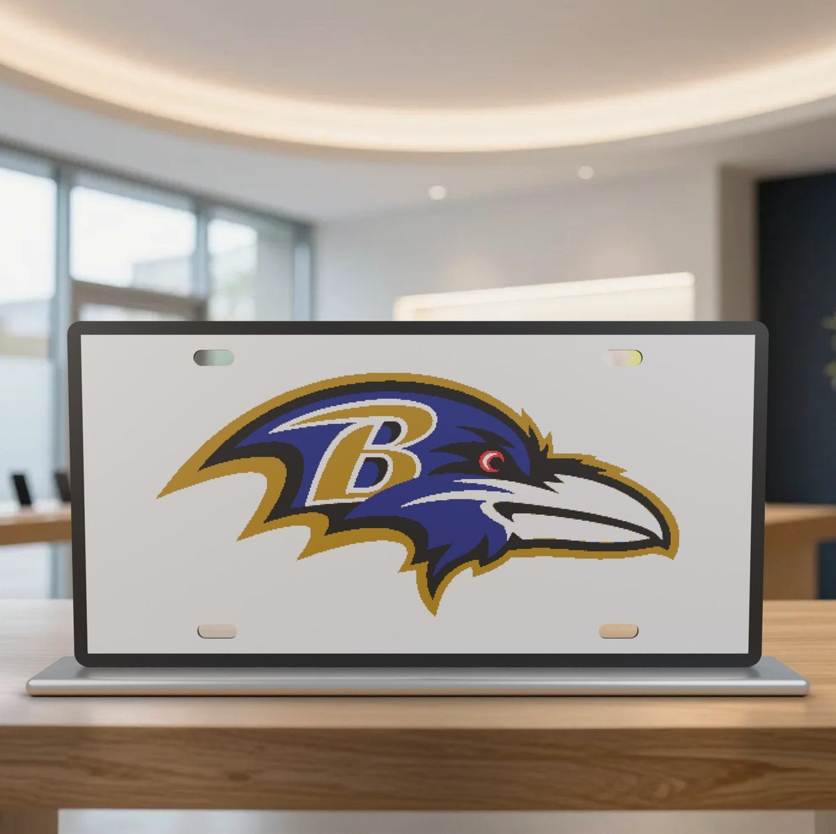 Baltimore Ravens Football License Plate Car Tag 12x6 Front Novelty Vanity
