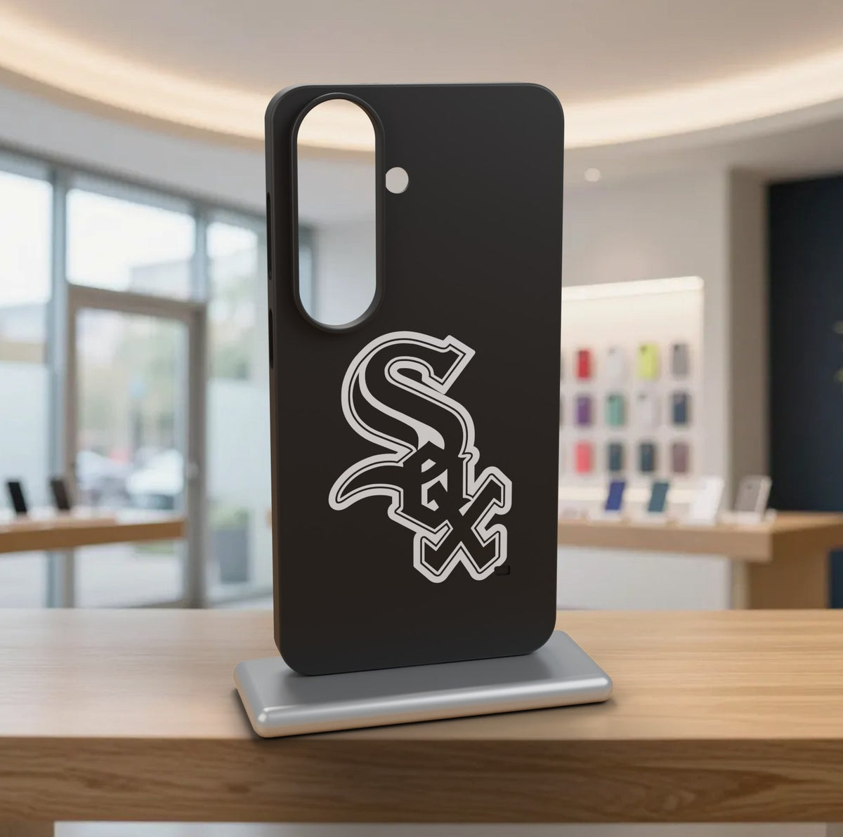 Chicago White Sox Phone Case for iPhone 17 Pro Max Samsung Galaxy S26 Cover Slim