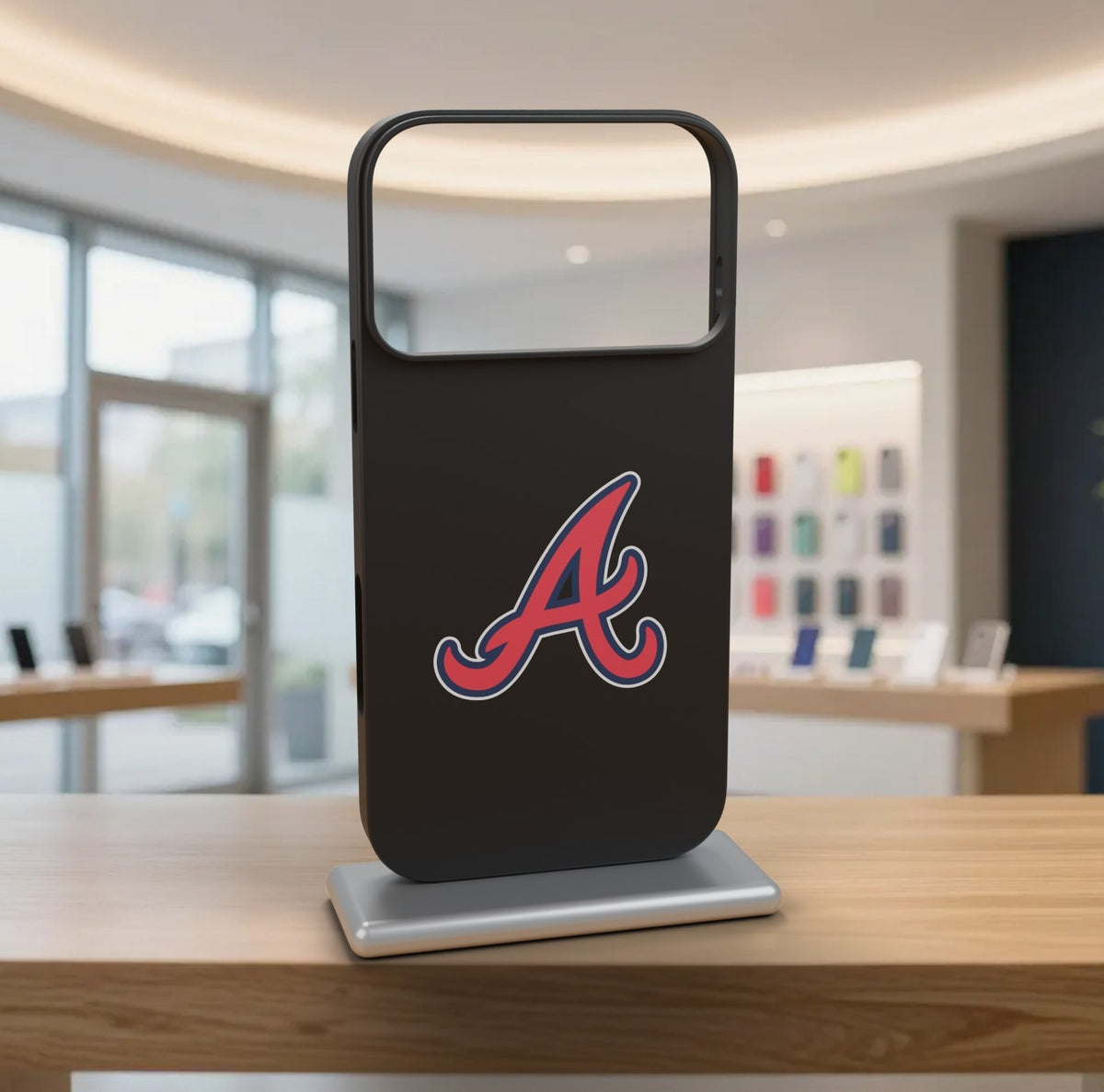 Atlanta Braves Phone Case for iPhone 17 Pro Max Samsung Galaxy S26 Cover Slim