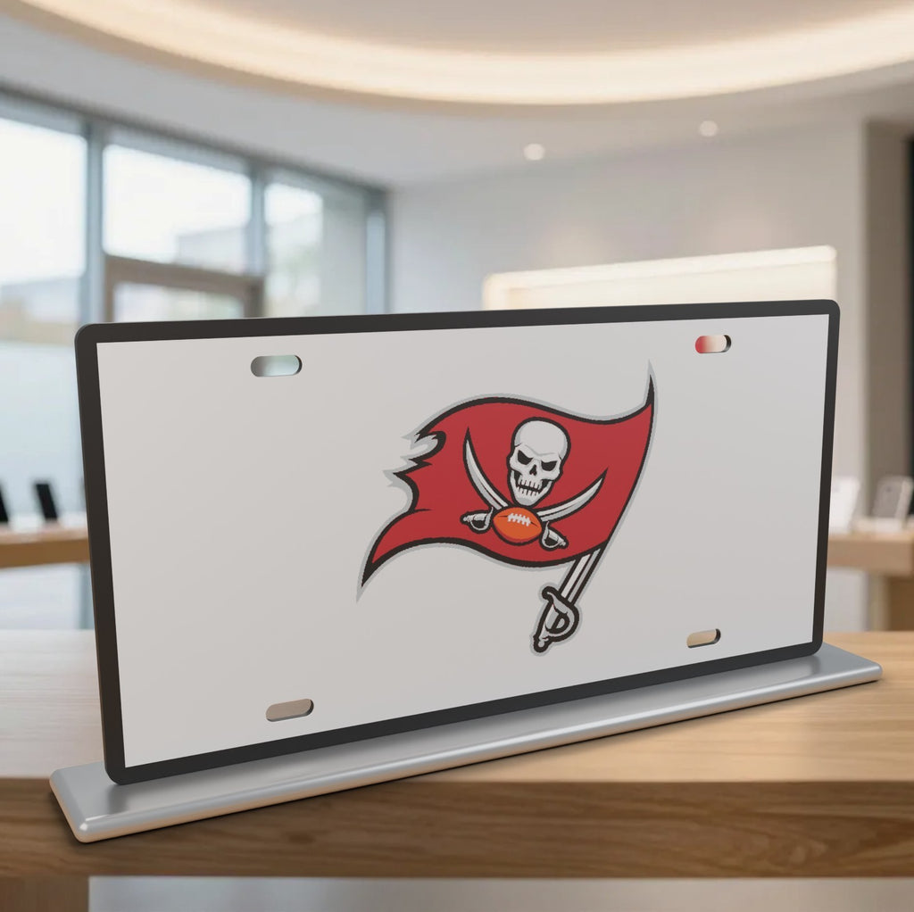 Tampa Bay Buccaneers Football License Plate Car Tag 12x6 Front Novelty Vanity