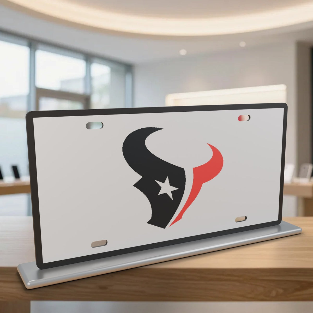Houston Texans Football License Plate Car Tag 12x6 Front Novelty Vanity