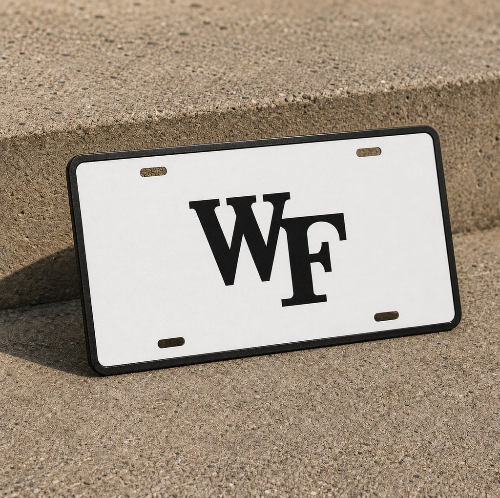 Wake Forest Demon Deacons College Football License Plate Car Tag 12x6 Front