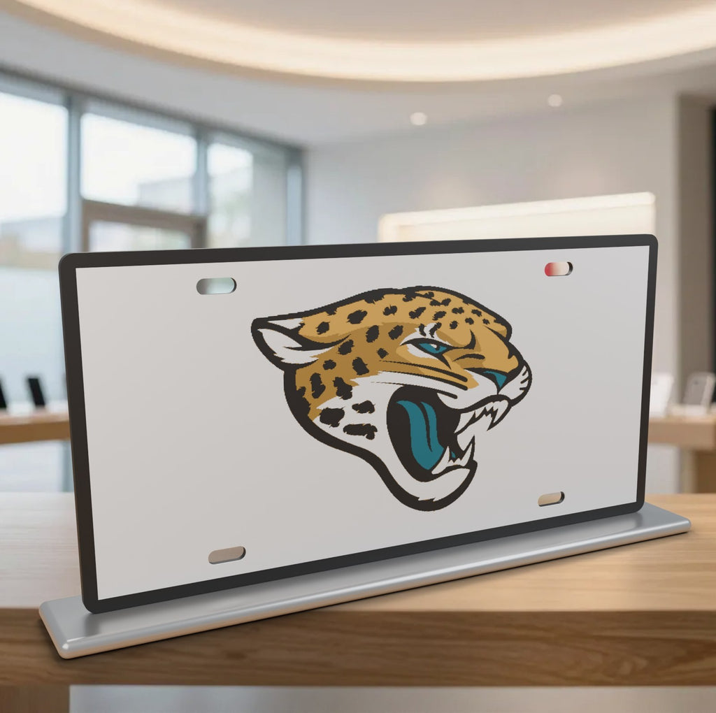 Jacksonville Jaguars Football License Plate Car Tag 12x6 Front Novelty Vanity