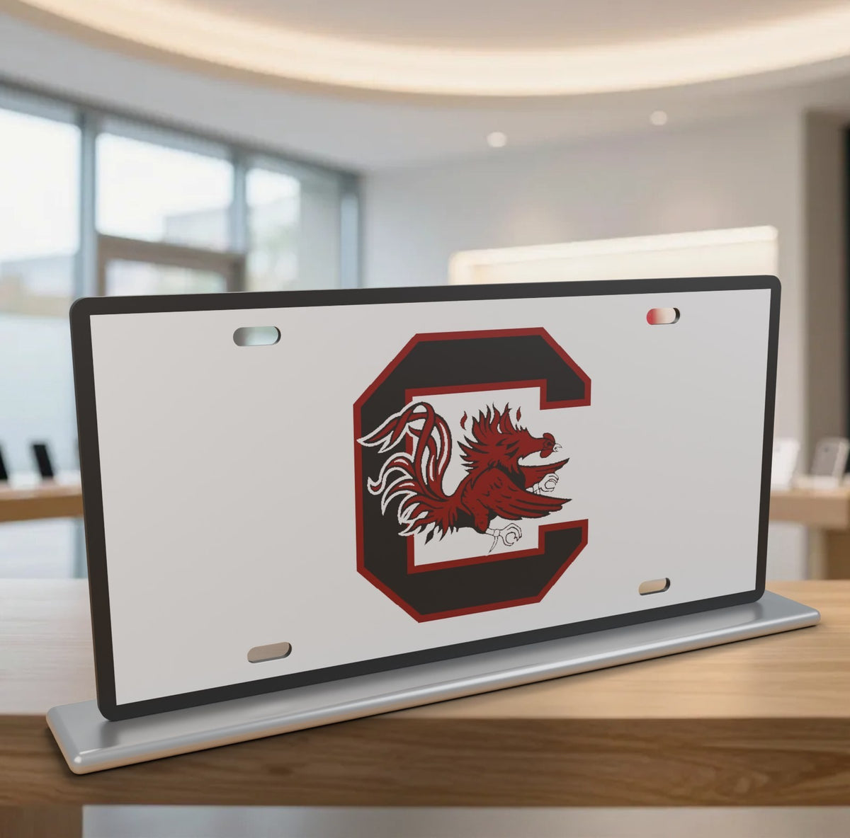 South Carolina Gamecocks College Football License Plate Car Tag 12x6 Front