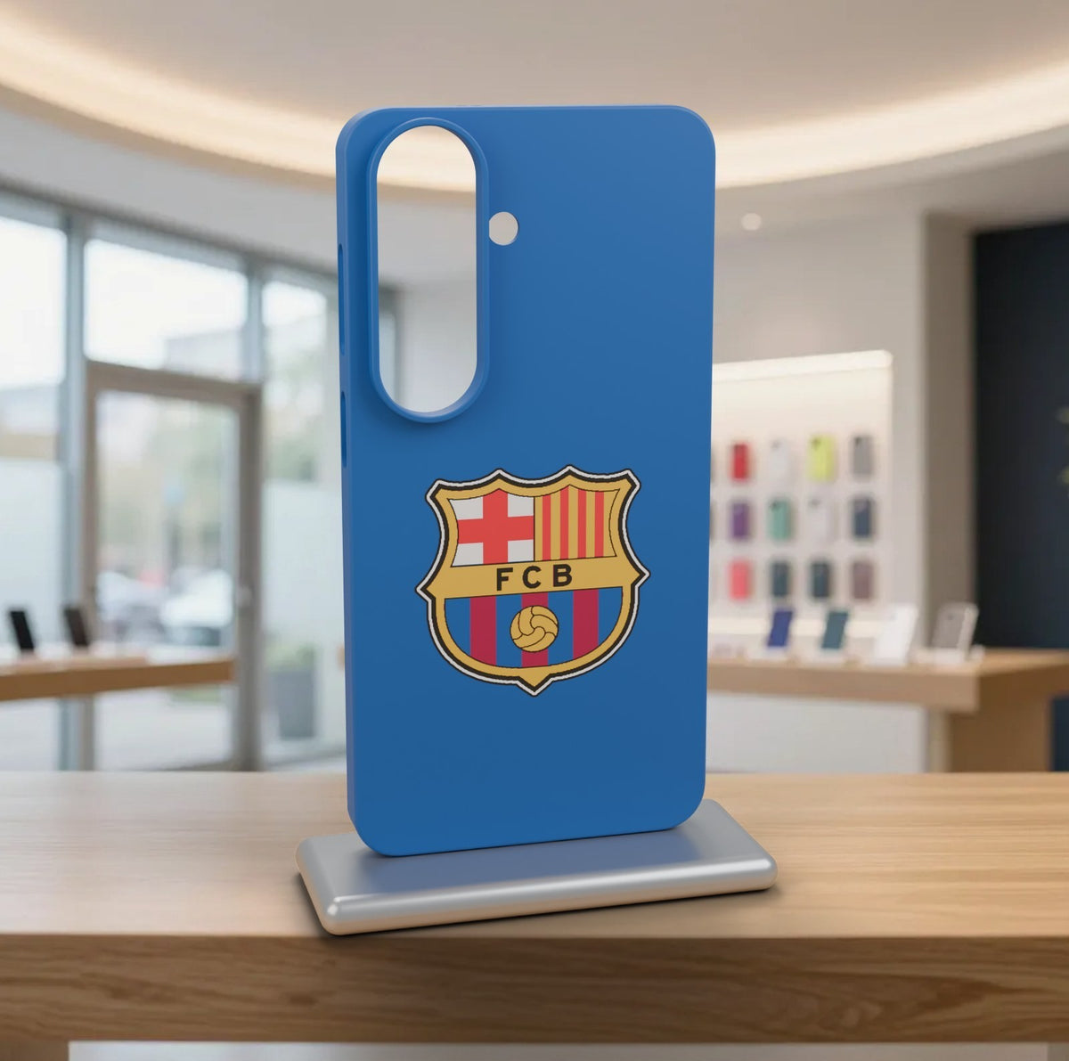 FC Barcelona Phone Case for iPhone 17 Pro Max Samsung Galaxy S26 Cover Slim