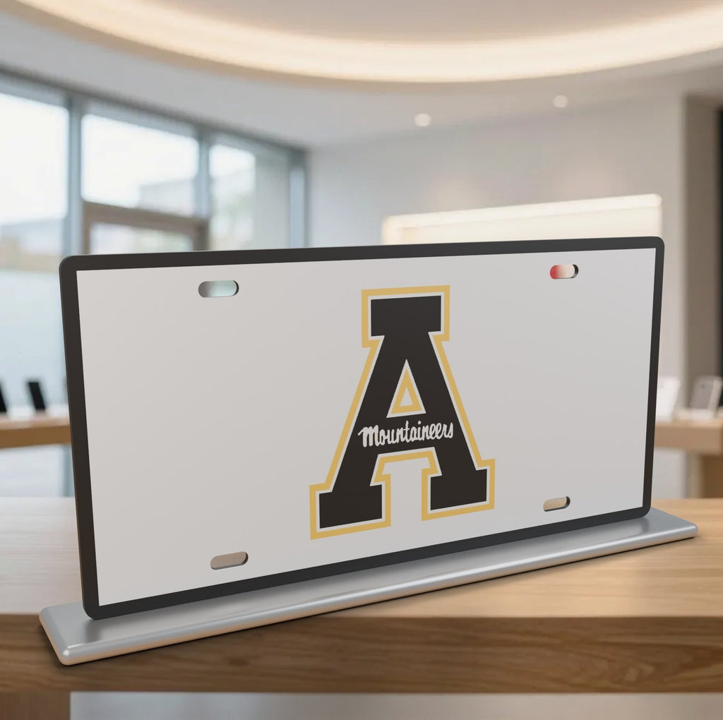 App State Mountaineers Appalachian State License Plate Car Tag 12x6 Front