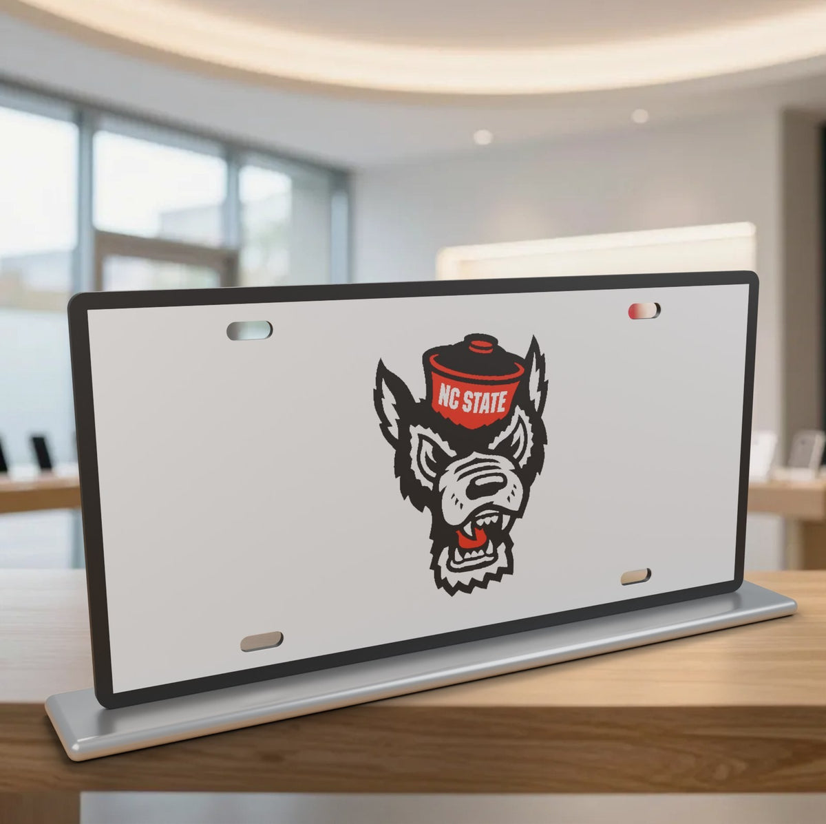 NC State Wolfpack College Football License Plate Car Tag 12x6 Front Novelty