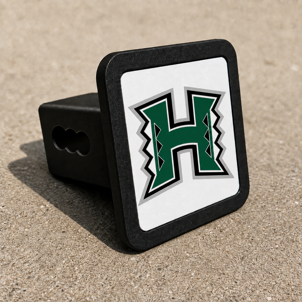 Hawai'i Rainbow Warriors Trailer Hitch Cover 2 Inch Receiver