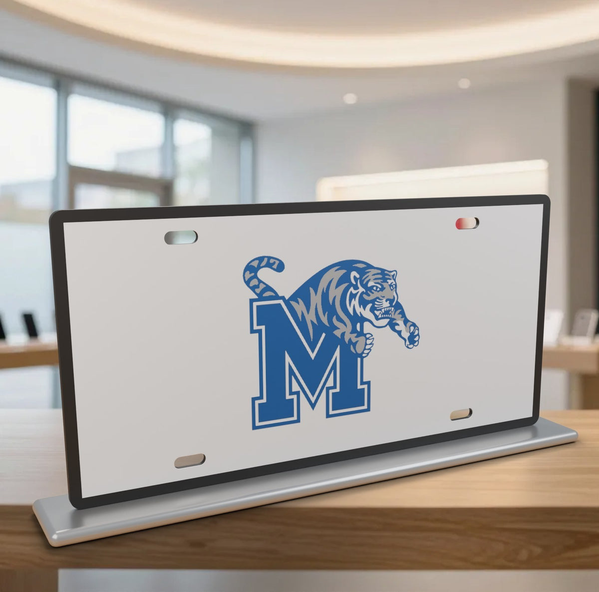 Memphis Tigers College Football License Plate Car Tag 12x6 Front Novelty Vanity