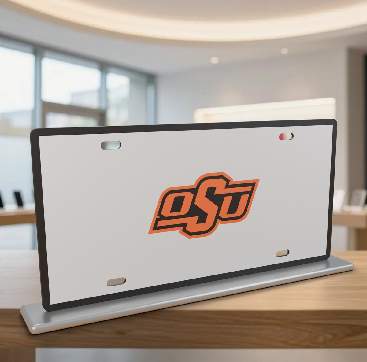 Oklahoma State Cowboys College Football License Plate Car Tag 12x6 Front Novelty