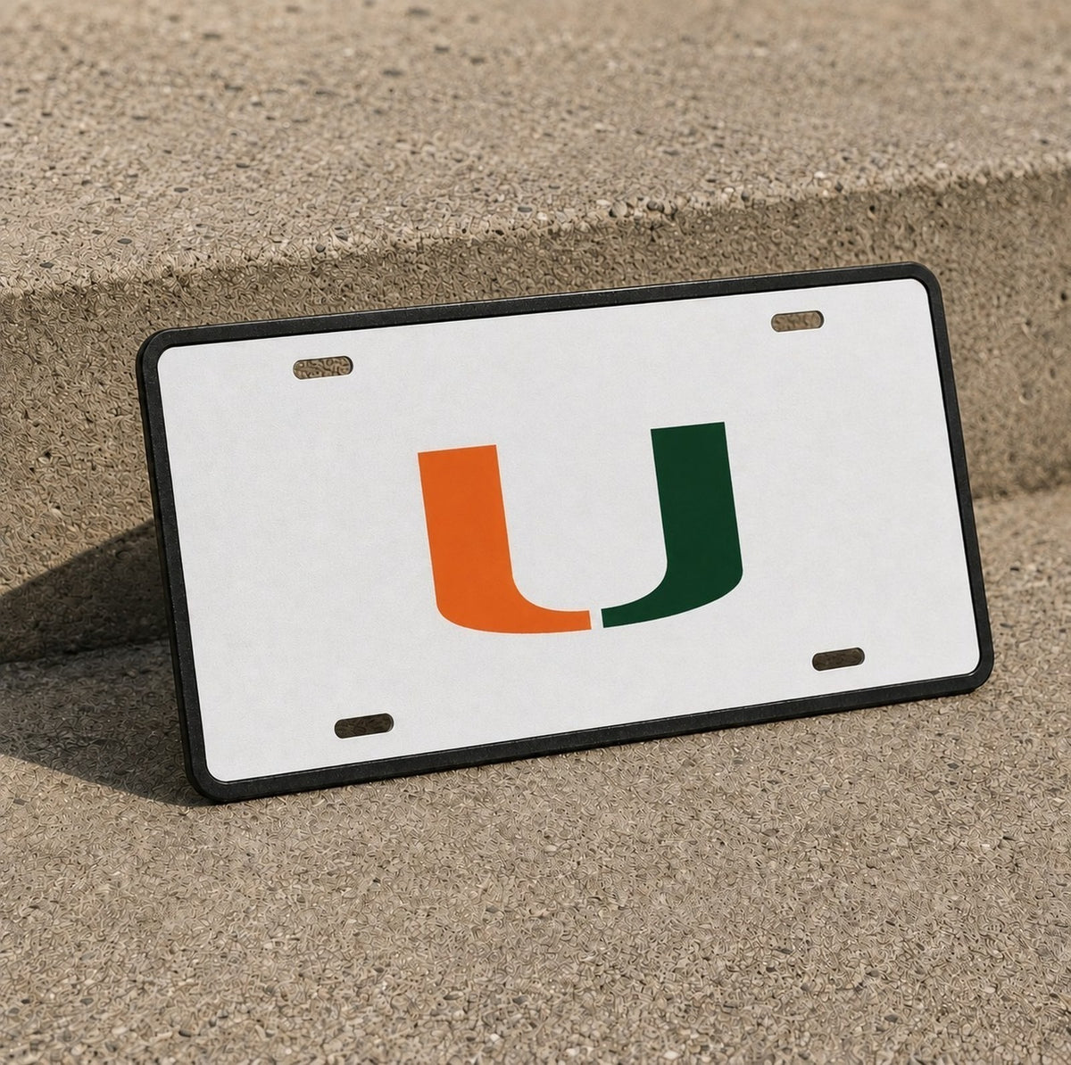 Miami Hurricanes Canes License Plate Car Tag 12x6 Front