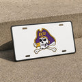 East Carolina Pirates ECU License Plate Car Tag 12x6 Front