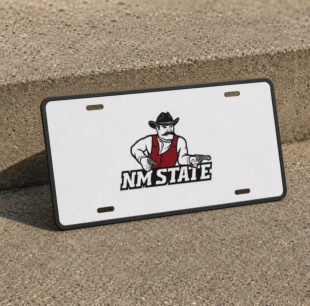 New Mexico State Aggies NMSU License Plate Car Tag 12x6 Front