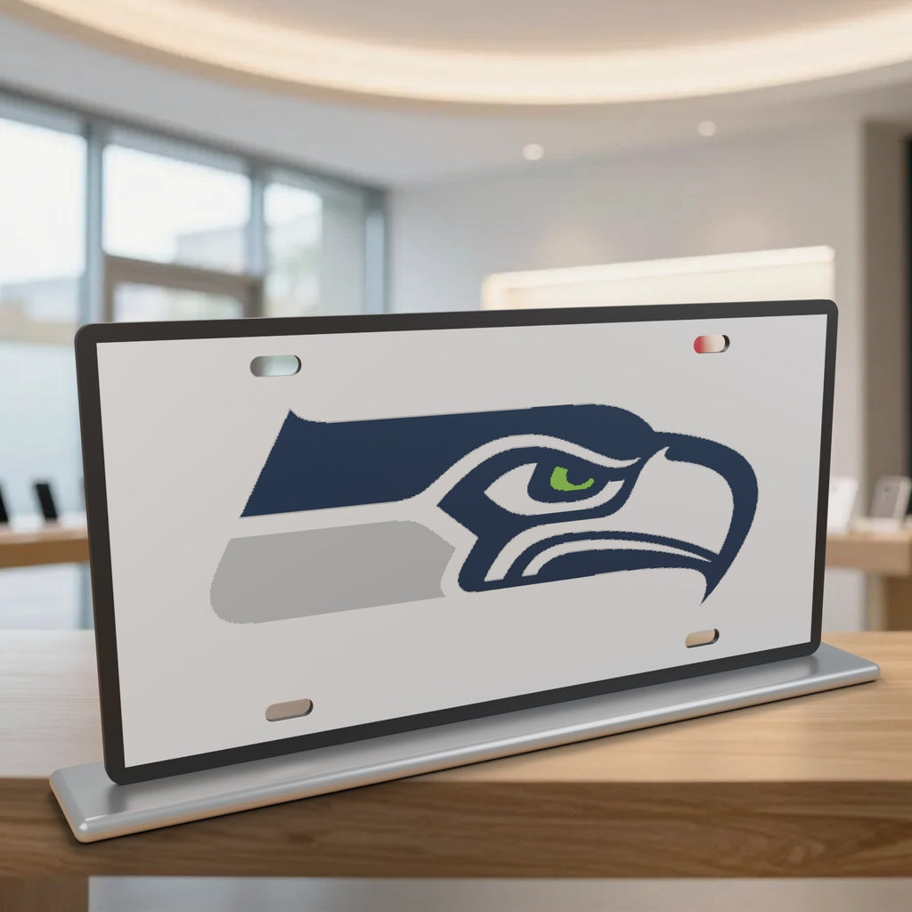Seattle Seahawks Football License Plate Car Tag 12x6 Front Novelty Vanity