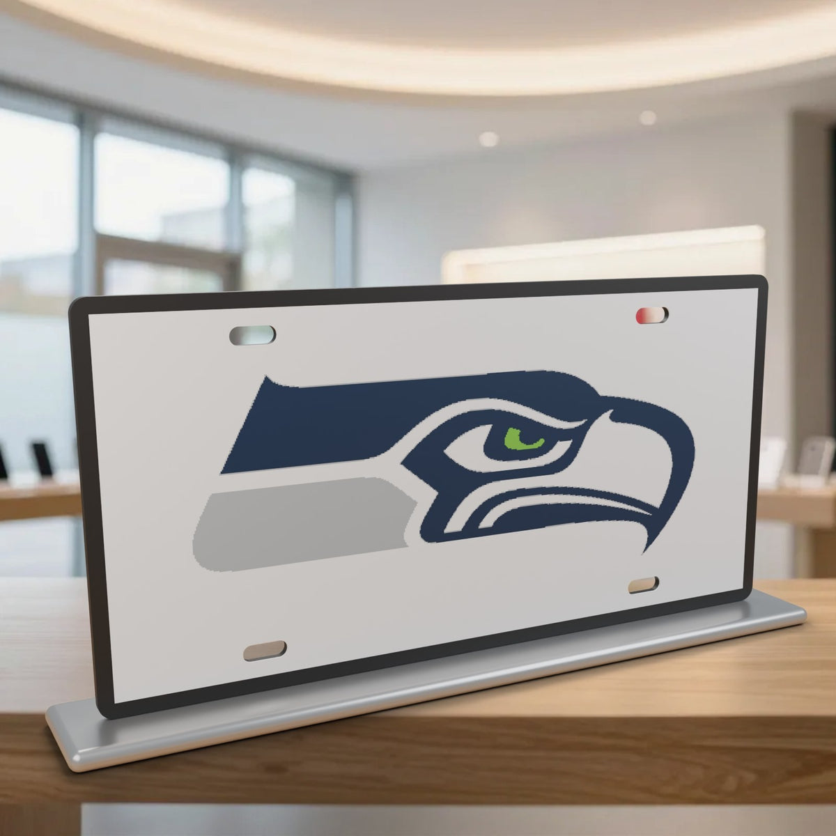 Seattle Seahawks Football License Plate Car Tag 12x6 Front Novelty Vanity