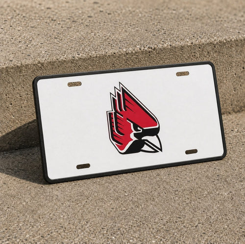 Ball State Cardinals College Football License Plate Car Tag 12x6 Front Novelty
