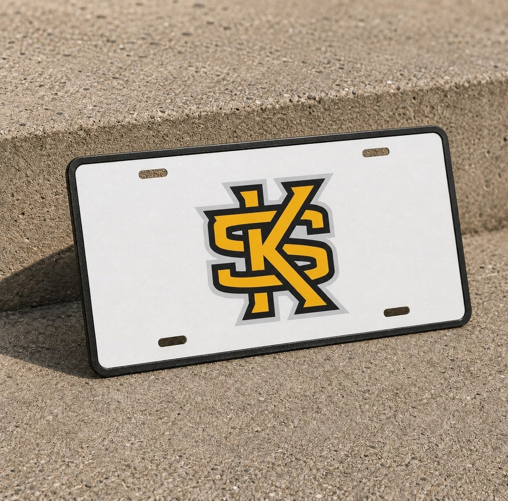 Kennesaw State Owls College Football License Plate Car Tag 12x6 Front Novelty