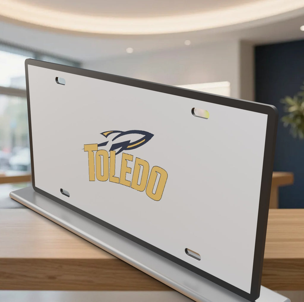 Toledo Rockets College Football License Plate Car Tag 12x6 Front Novelty Vanity