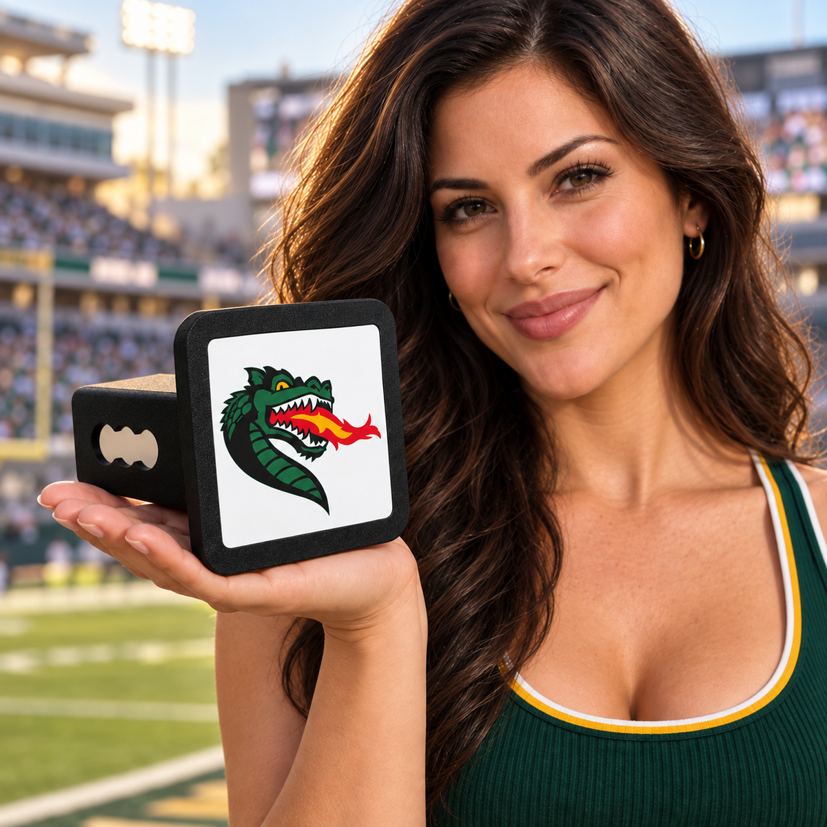 UAB Blazers Trailer Hitch Cover 2 Inch Receiver