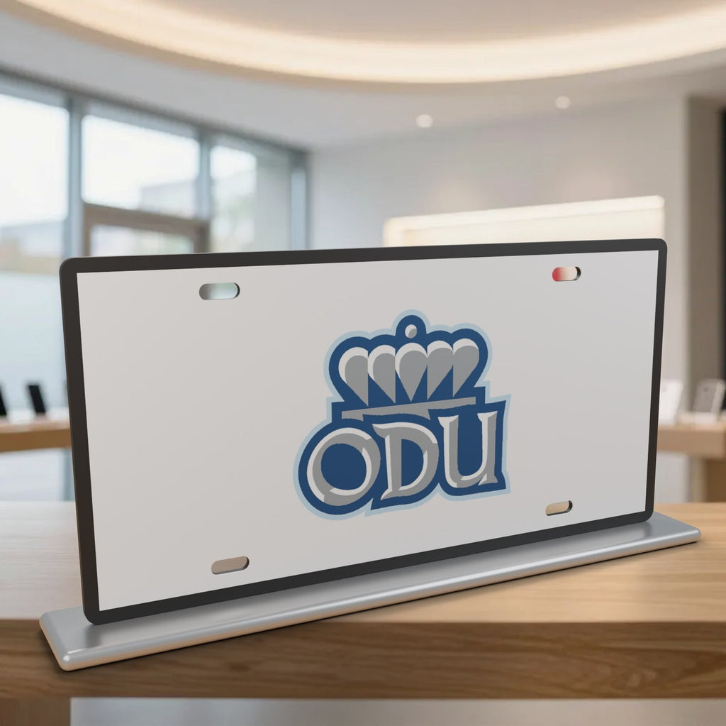 Old Dominion Monarchs ODU License Plate Car Tag 12x6 Front