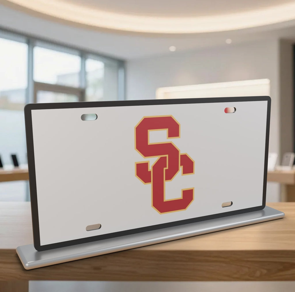 USC Trojans College Football License Plate Car Tag 12x6 Front Novelty Vanity