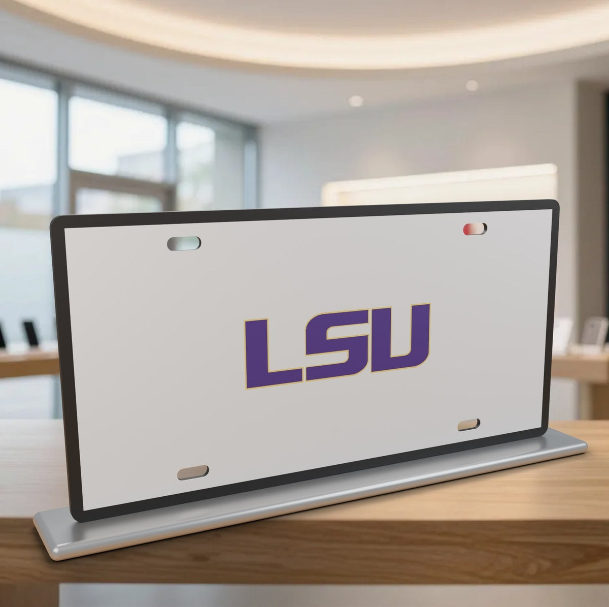 LSU Tigers College Football License Plate Car Tag 12x6 Front Novelty Vanity