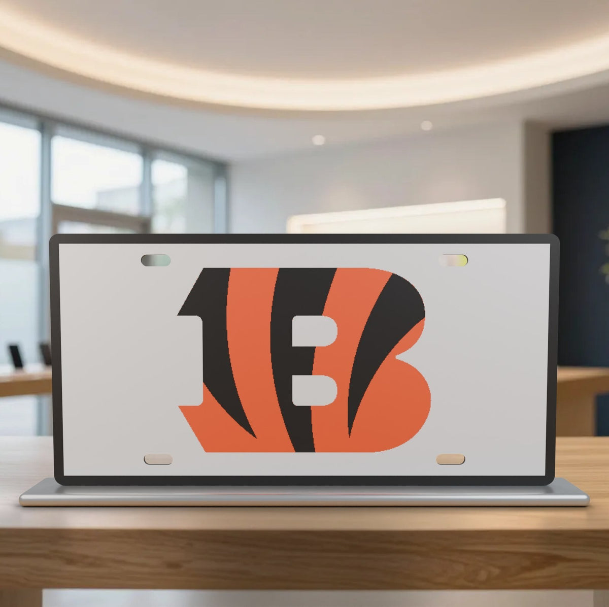 Cincinnati Bengals Football License Plate Car Tag 12x6 Front Novelty Vanity