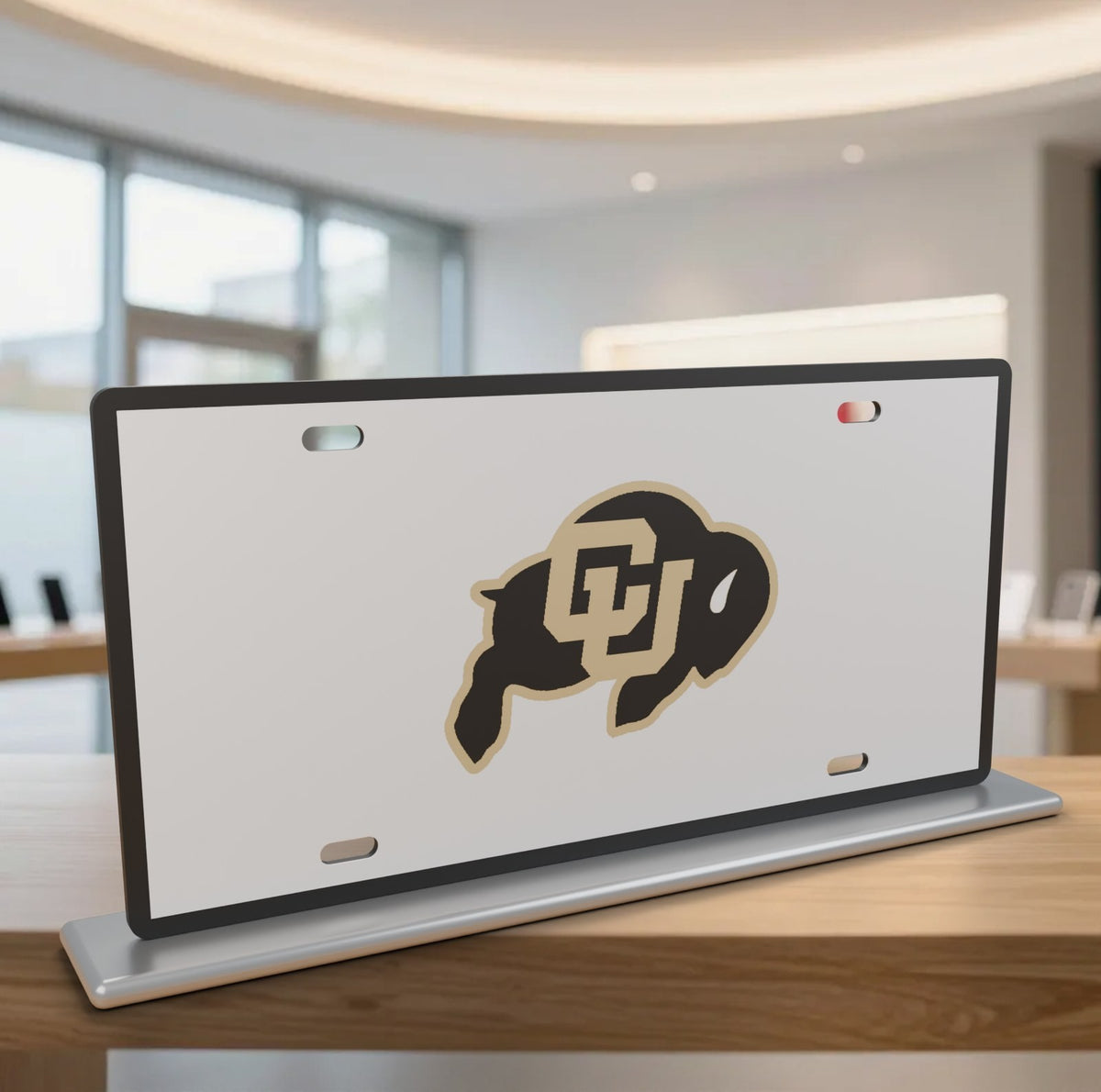 Colorado Buffaloes CU Buffs License Plate Car Tag 12x6 Front