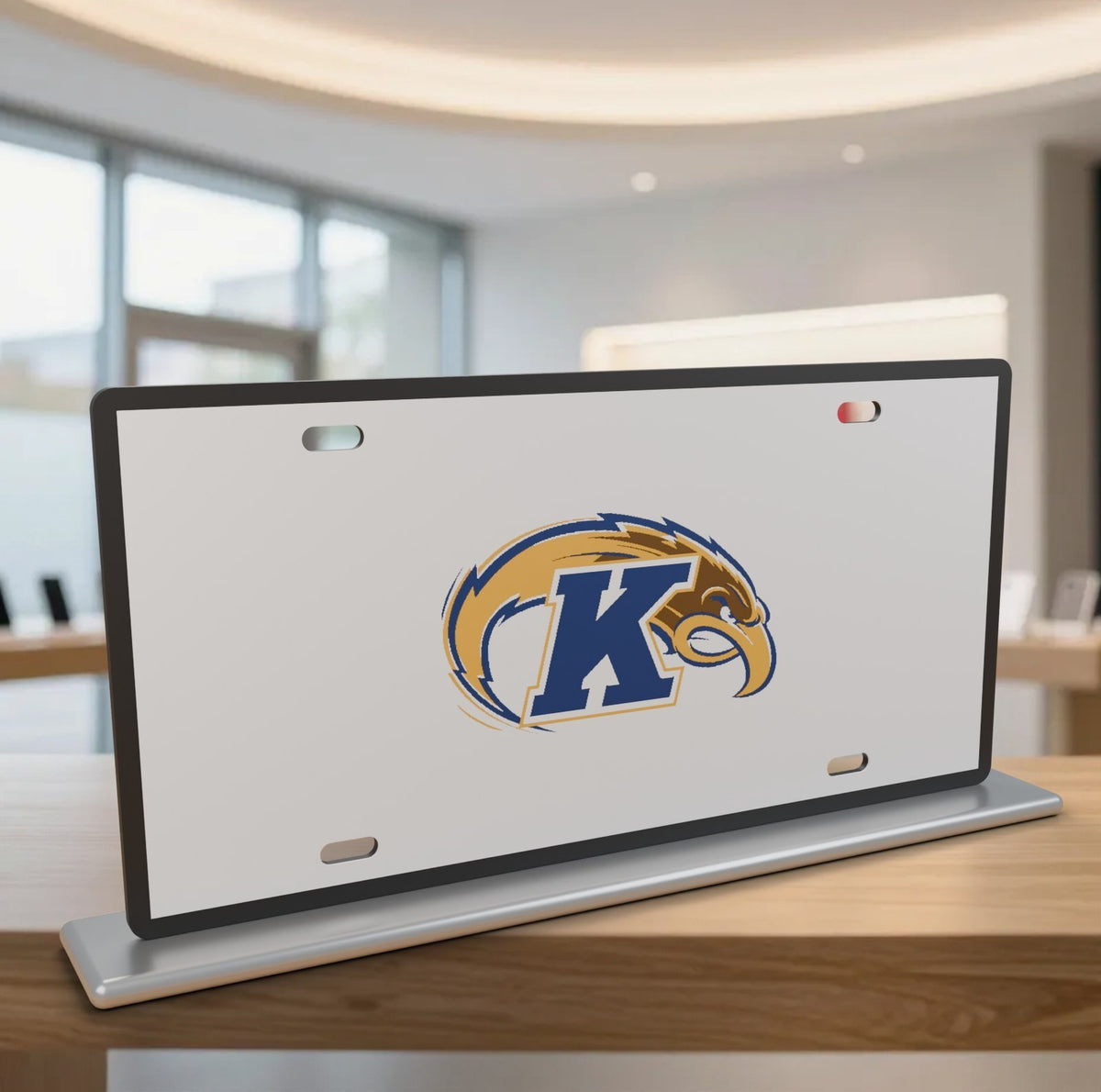 Kent State Golden Flashes College Football License Plate Car Tag 12x6 Front