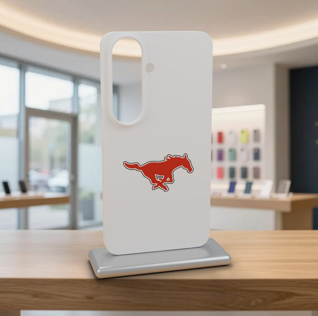 SMU Mustangs Phone Case Cover iPhone 17 Pro Max Samsung Galaxy S26 Slim