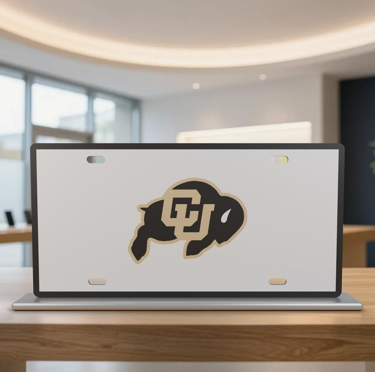 Colorado Buffaloes CU Buffs License Plate Car Tag 12x6 Front
