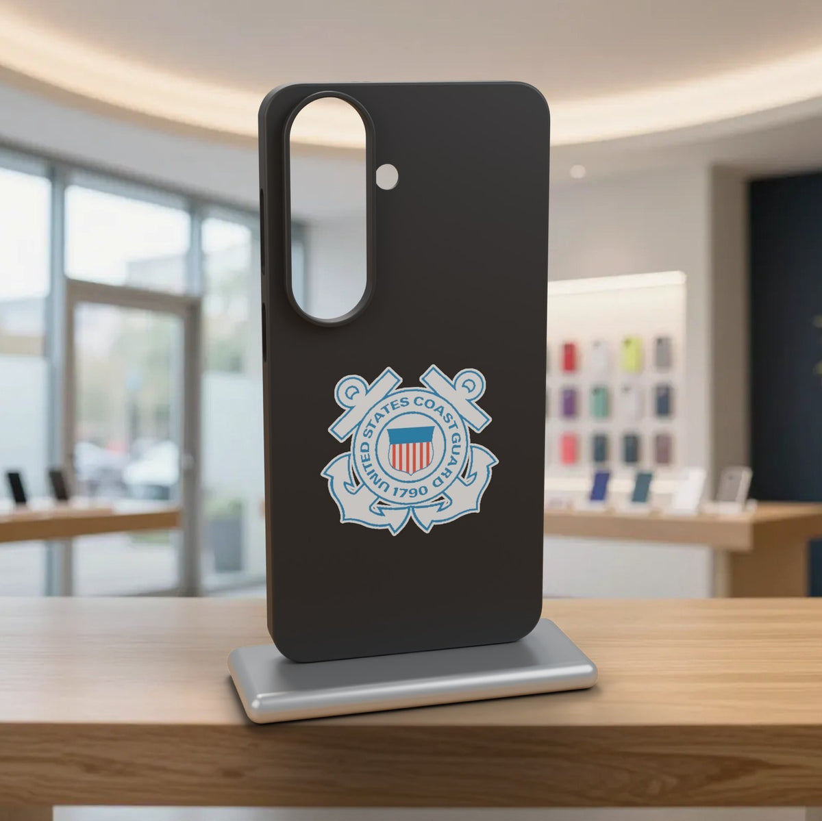 U.S. Coast Guard Phone Case for iPhone 17 Pro Max Samsung Galaxy S26 Cover Slim