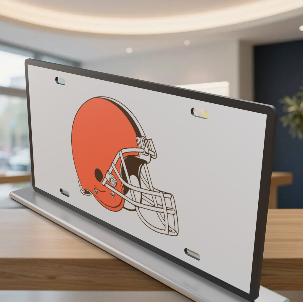 Cleveland Browns Football License Plate Car Tag 12x6 Front Novelty Vanity