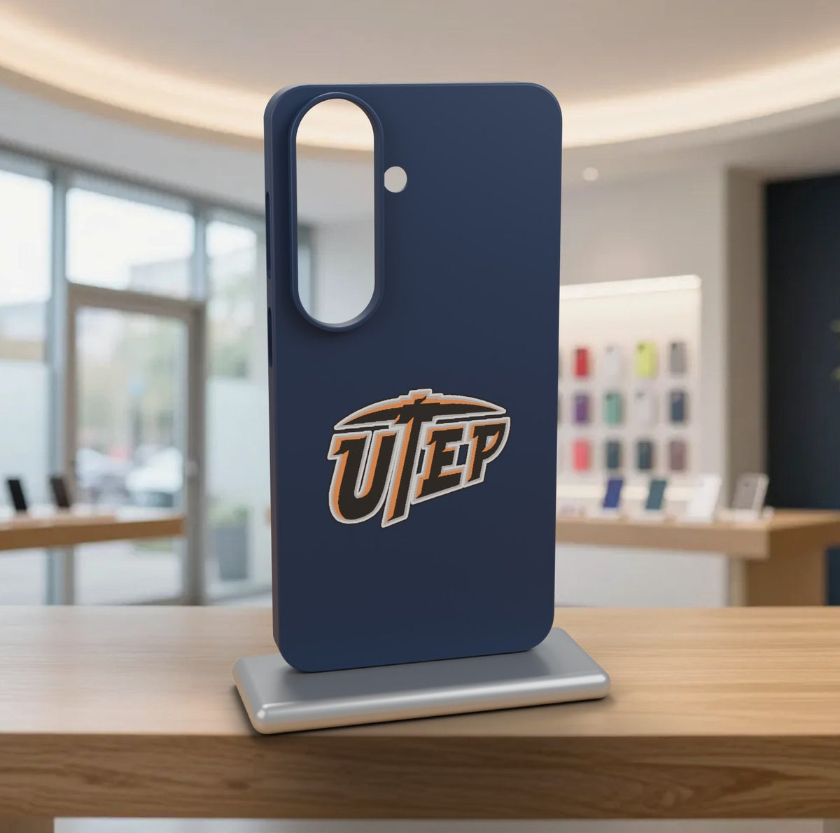 UTEP Miners Phone Case Cover iPhone 17 Pro Max Samsung Galaxy S26 Slim