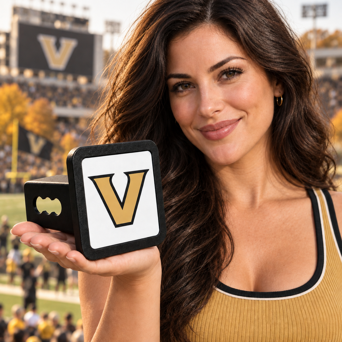 Vanderbilt Commodores Trailer Hitch Cover 2 Inch Receiver