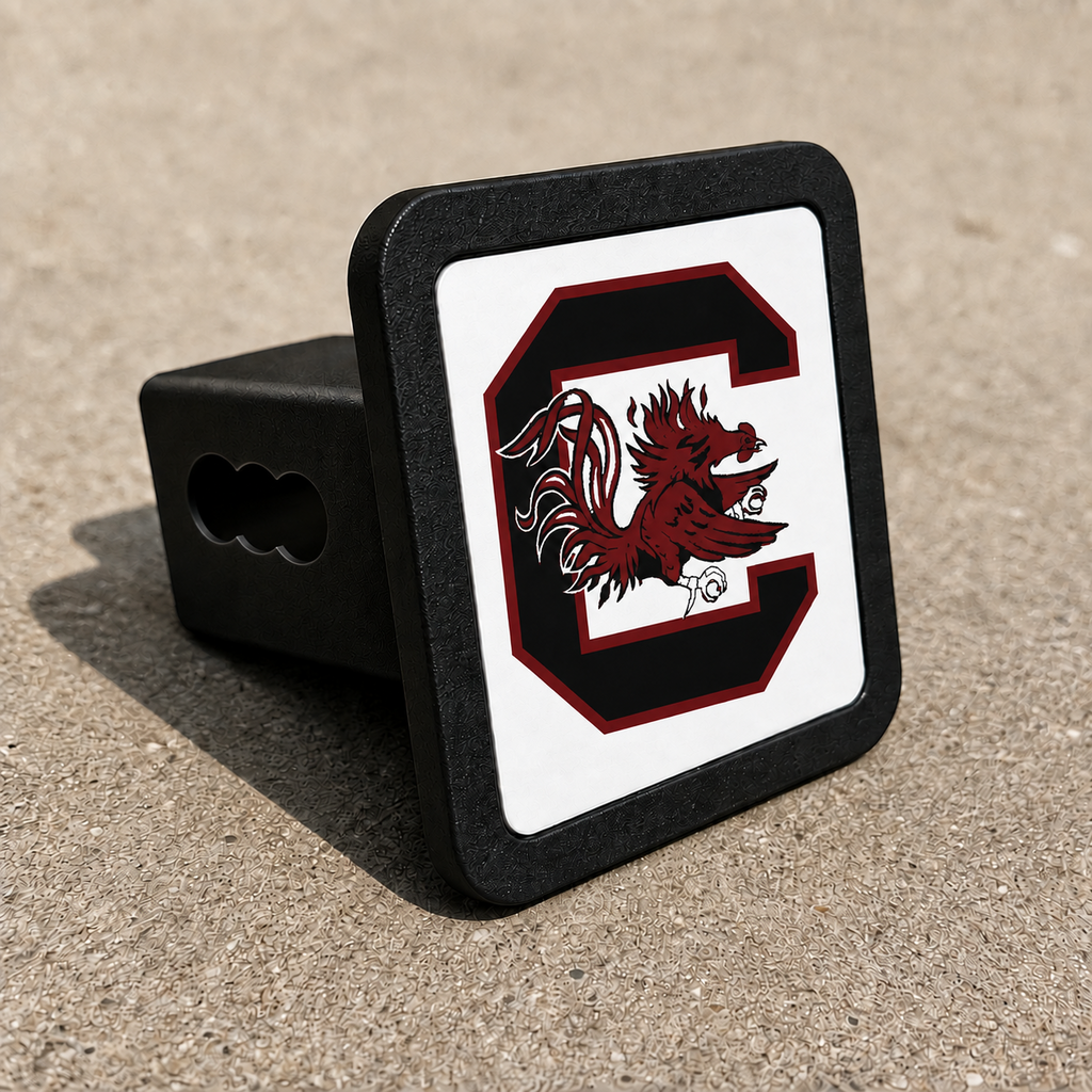 South Carolina Gamecocks Trailer Hitch Cover 2 Inch Receiver