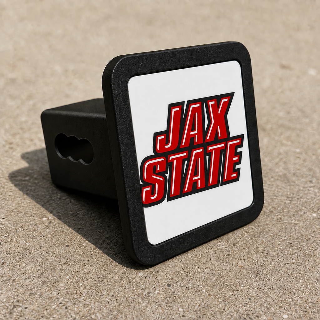 Jacksonville State Gamecocks Trailer Hitch Cover 2 Inch Receiver